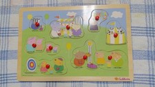 Eichhorn Holzpuzzle · Peppa Pig · Steckpuzzle mit Griffen · Kinder ab 2 Jahre