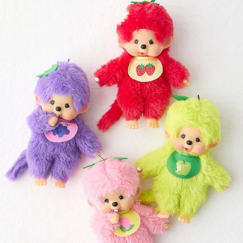 Monchhichi fruit color plush - monchhichi,
