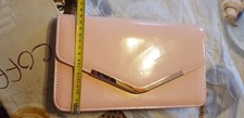 Damen Clutch Lack Nude