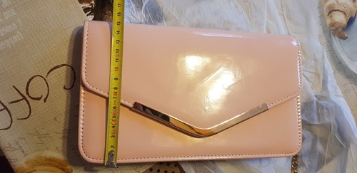 Damen clutch lack nude - lack,