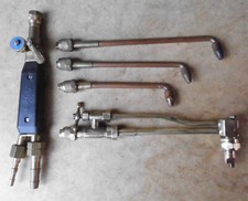 1  Mini Brennersatz AUKA/Rhöna Azetylen mit Schneidbrenner Hartlöten sehr klein.