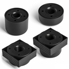 4-16x Möbelfuß Verstellfuß Sofafuß Sockelfuß höhenverstellbar Ø55mm HOTEL SOTECH