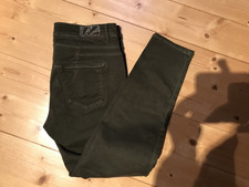 Brax Sensation Damen Jeans Hose Stretch Hose dunkelgrün Gr. 42 W32 L30