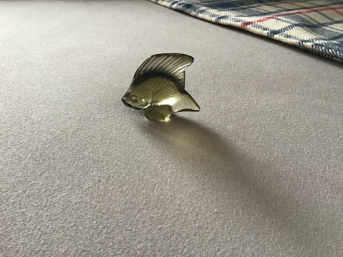 Lalique fisch grünlich - fisch,,