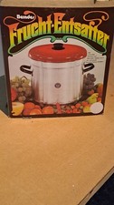 Frucht-Entsafter Berndes,  ovp,  Aluminium, 28cm, gebr, Vfg, kein Induktion