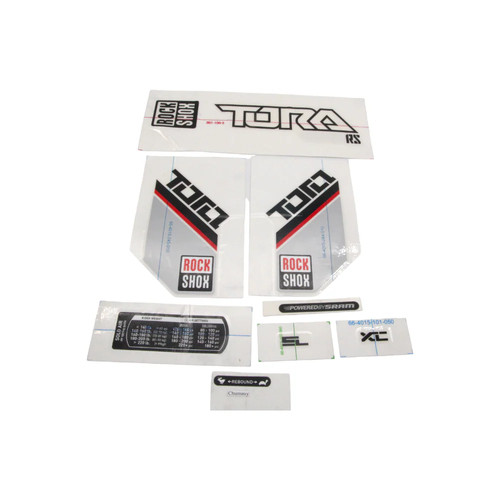 Rock shox aufklebersatz - shox, tora