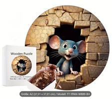 HOLZPUZZLE Erwachsene mit WOW