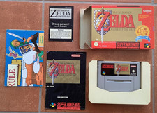 LEGEND OF ZELDA - A LINK TO THE PAST, SNES, komplett in OVP mit Karte