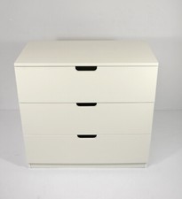 Kommode weiss 3 Schubladen Flur Kinderzimmer Wohnzimmer Schlafzimmer viel Platz