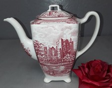 Ironstone Kaffeekanne Johnson Bros Old Britain Castles Kanne Porzellan H 468