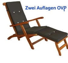 Zwei Liegenpolsterauflagen