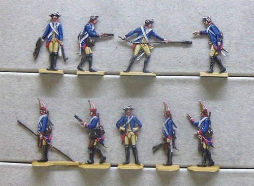 Zinnfiguren preussen - 9,