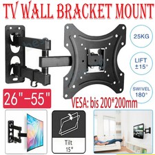 TV Wandhalterung Wandhalter LCD LED Fernseher 14-55 Zoll schwenkbar neigbar