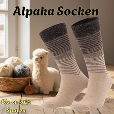 2 Paar Alpaka Socken –