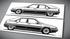 Citroen BX Aufkleber