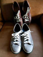 2Paar*Schuhe*Sneaker*Schnürsc