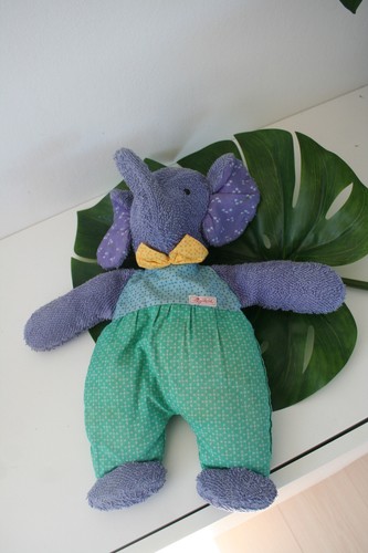 Blauer sigikid frottee - blauer, elefant