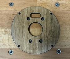 Bosch GKF 18V-8 Tischfräsen / Frästisch Einlegeplatte aus hoch festem HPL!!!