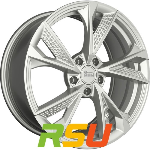 Mam rs6 silver painted 5x20 - mam,