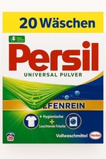 Persil Universal Pulver 20 Wäschen Vollwaschmittel Tiefenrein Hygienisch Frisch