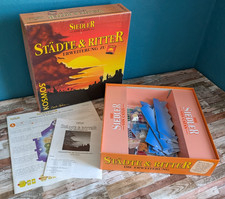 Städte und Ritter Erweiterung zu Die Siedler von Catan Holz 1. Version Kosmos