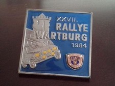 Wartburg 353 Rallye 1984 Eisenach DDR ADMV Plakette Emblem NEU & SELTEN