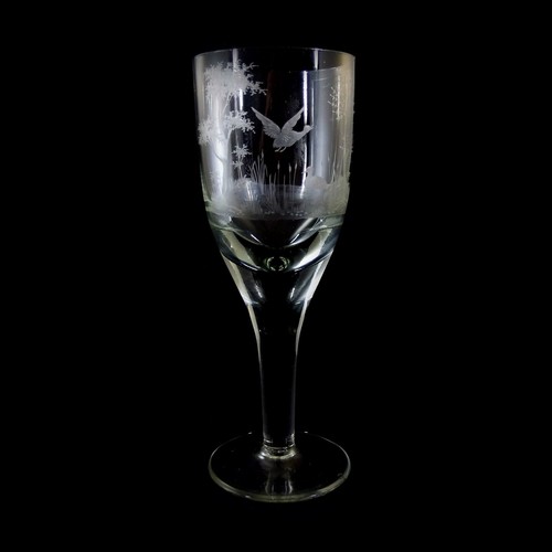 Bierglas mit gravierter