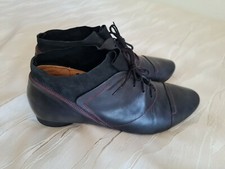 Leder Schnür Schuhe Marke Think! Guad Schnürer Gr. 41 für lose Einlagen comfort