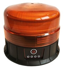 AKKU Rundum Kennleuchte Rundumkennleuchte LED Lampe Magnet 12/24 V R65   B WARE