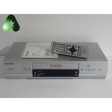 Panasonic NV-HV61 VHS Recorder 6 Kopf Videorekorder Silber Wie Neu 1 Jahr Gar.