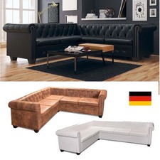 Modern Chesterfield Ecksofa
