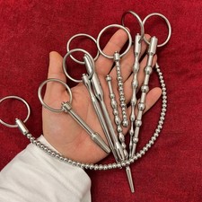 Männer Edelstahl Penisplug Dilatator Prinzenzepter Harnröhrendehner Dilatoren