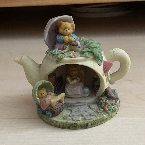 Keramik figur teekanne mit - teekanne,