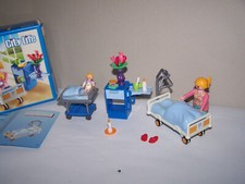 Playmobil  Krankenzimmer mit Babybett 6660 Ergänzung zum Krankenhaus OVP