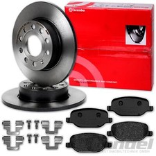 brembo BREMSSCHEIBEN 278mm + BELÄGE HINTEN für ALFA ROMEO 159 BRERA SPIDER 939