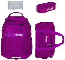 Schulrucksack Mädchen 4 T Set Rucksack Elephant Signature 12993 Wild Berry  r