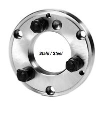 Flansch für Drehfutter Ø 125 mm nach DIN 6350 - DIN 55027-4 fertig bearbeitet