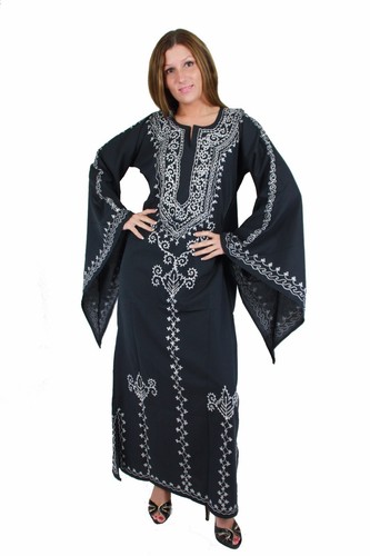 Damen kaftan hauskleid in - hauskleid,