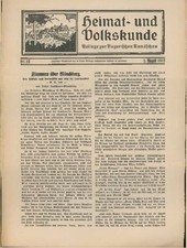 Heimat und Volkskunde. Beilage