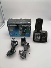 Panasonic KX-TG6821GA DECT Telefon mit AB, ECO-DECT, Anrufsperre, Braun