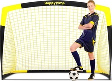 Happy Jump Fußballtor 3x2.2FT, 4x3FT, 5x3.6FT, 7x5FT Pop-Up Fußballtraining