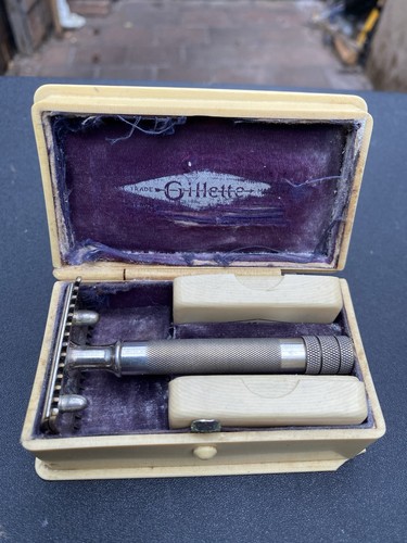 Vintage gillette old - vintage, "old