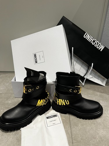 Original moschino damen leder - original,