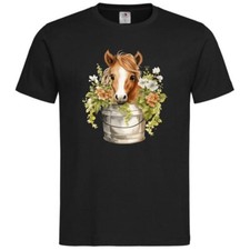 T-Shirt Pferde Reiten Pferd