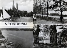 04-559 Ansichtskarte Neuruppin Fontanestadt Prignitz Klosterkirche Brandenburg