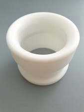 Wisa WC Anschlussstutzen Manschette Kunststoff weiss Modell 4