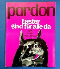 Satire-Zeitschrift: Pardon Nr