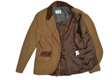 WHITE LABEL Beige Wolljacke