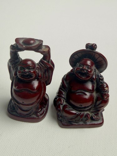 Vintage lachender buddha 2er - vintage,