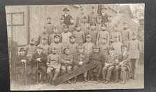 Foto Portrait Jäger Förster 1925 Bleichenbach Hessen Uniform Hut Mütze Hund Bild